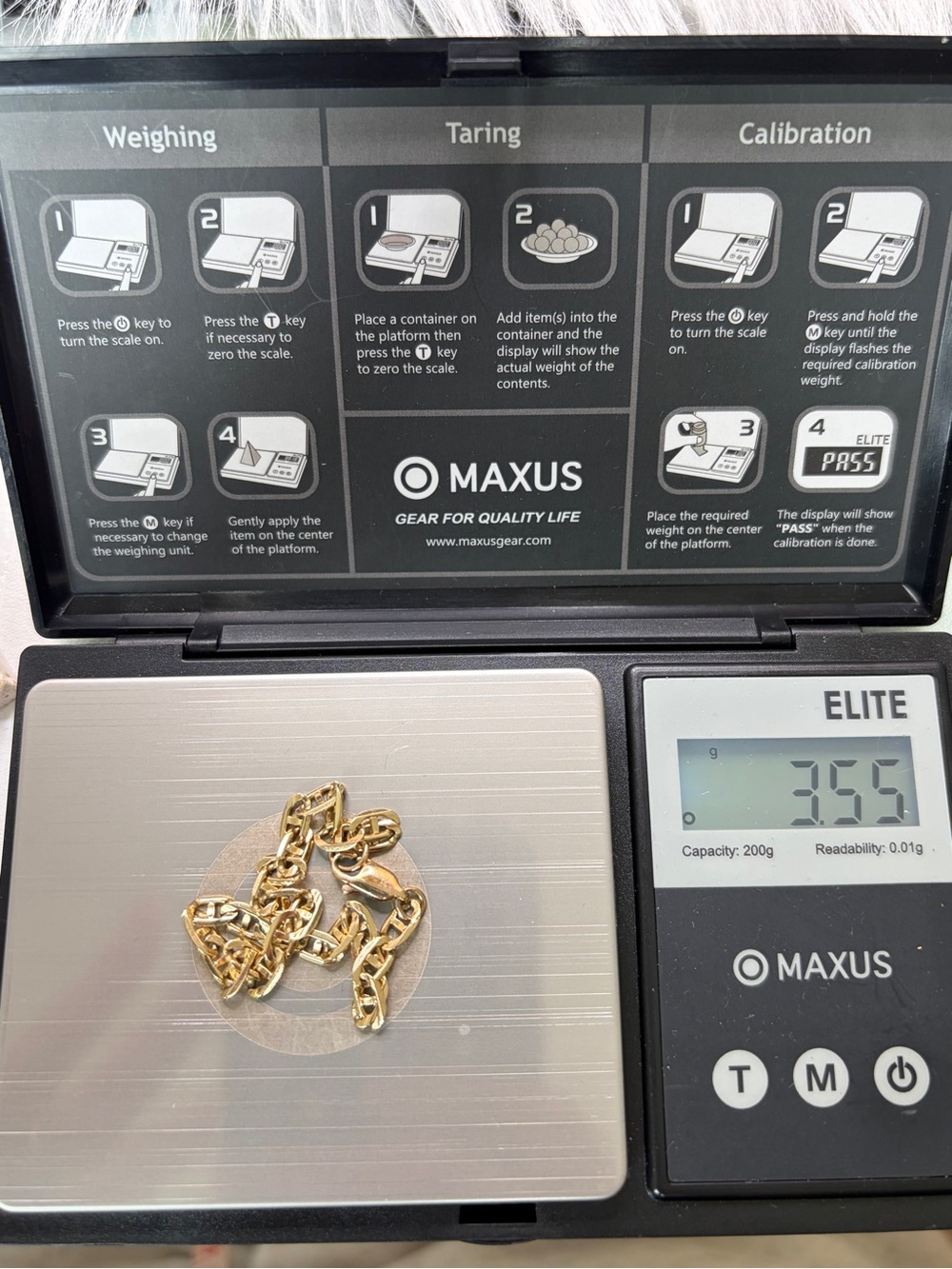 14k Yellow Gold Chain and 10k Yellow Gold bracelet - Picture 2 of 7